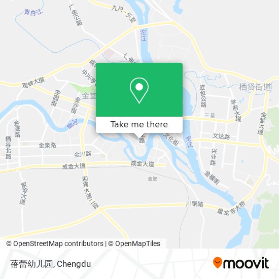 蓓蕾幼儿园 map