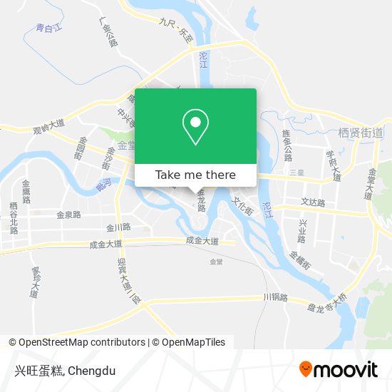 兴旺蛋糕 map