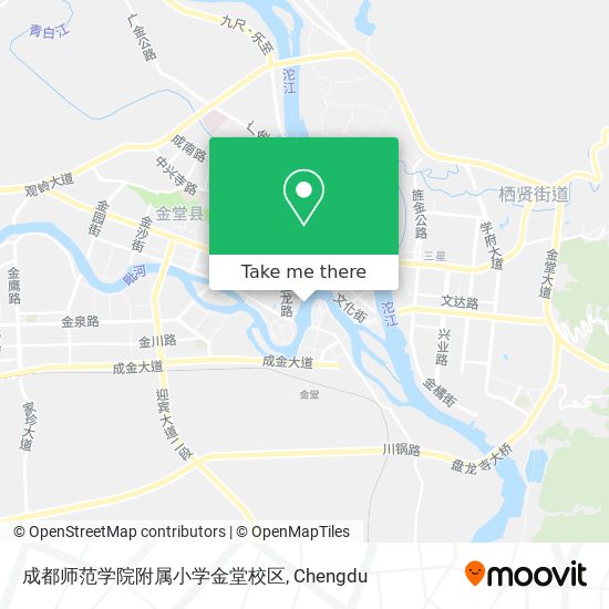 成都师范学院附属小学金堂校区 map