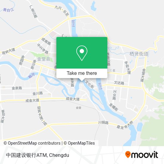 中国建设银行ATM map