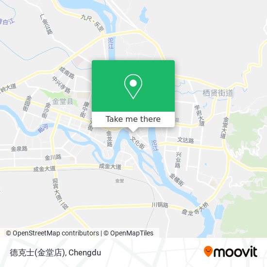 德克士(金堂店) map