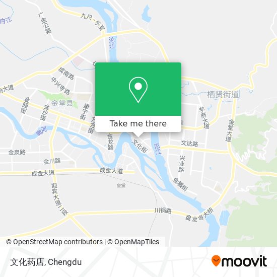 文化药店 map