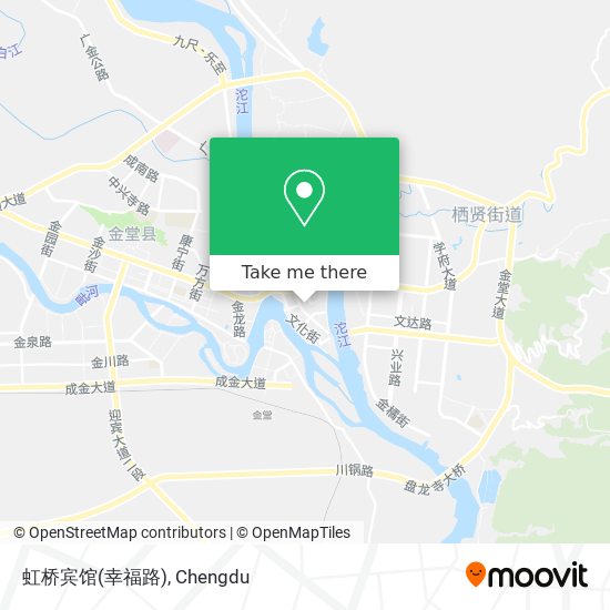 虹桥宾馆(幸福路) map