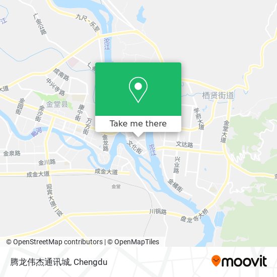腾龙伟杰通讯城 map