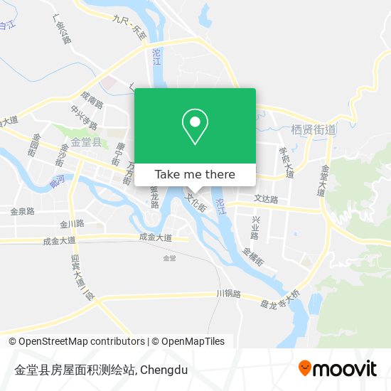 金堂县房屋面积测绘站 map