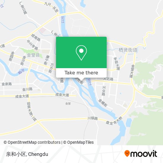亲和小区 map