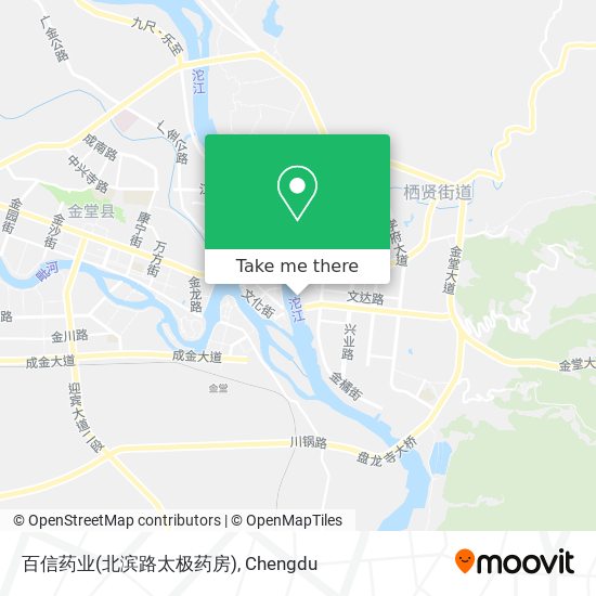 百信药业(北滨路太极药房) map