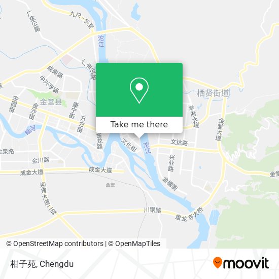 柑子苑 map