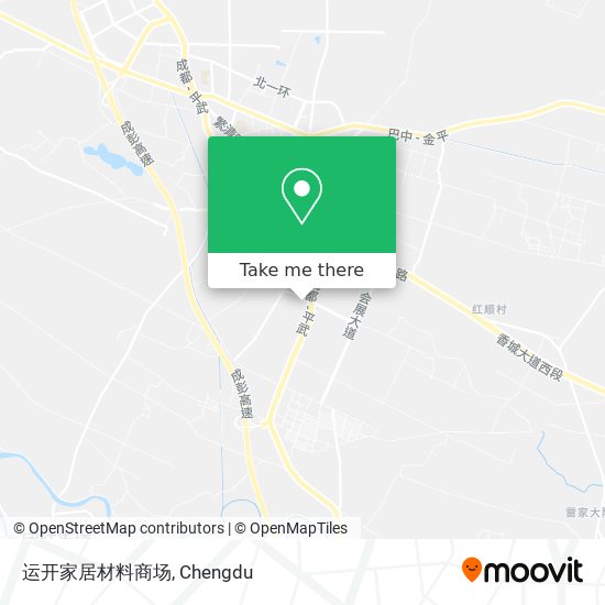 运开家居材料商场 map