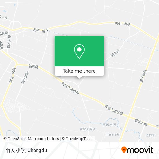 竹友小学 map