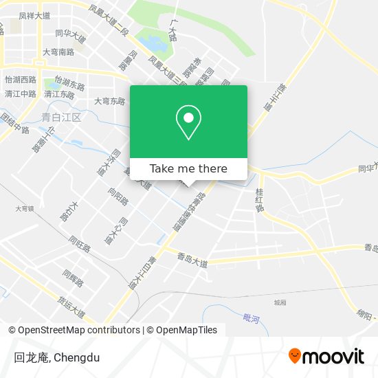回龙庵 map