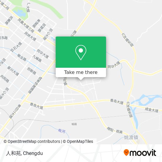 人和苑 map