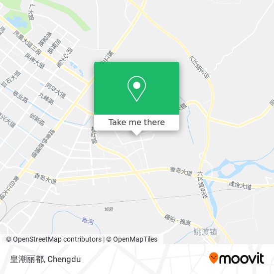 皇潮丽都 map