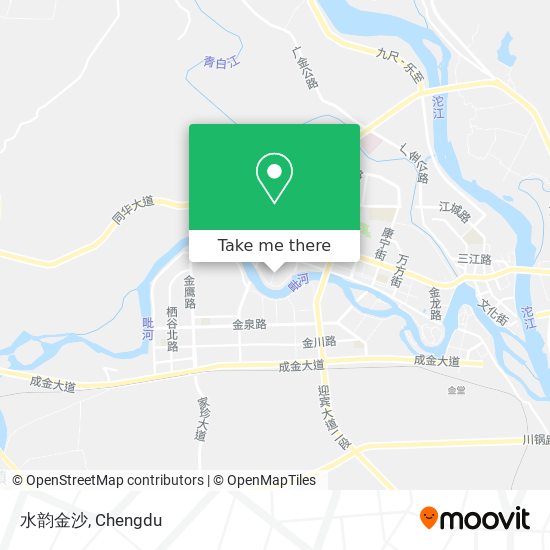 水韵金沙 map