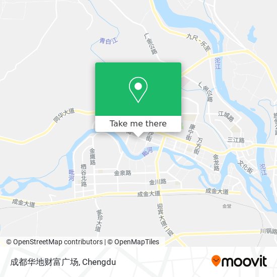 成都华地财富广场 map