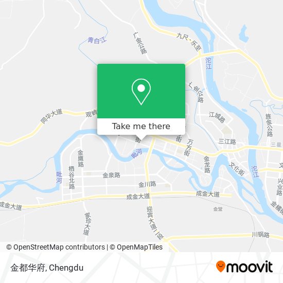 金都华府 map