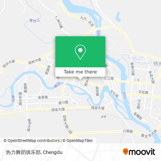 热力舞蹈俱乐部 map