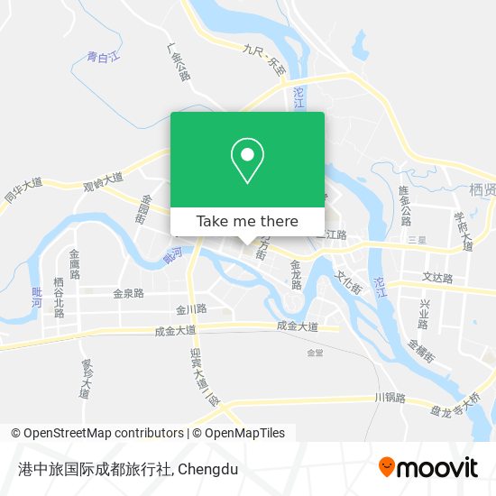 港中旅国际成都旅行社 map