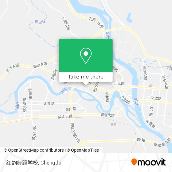 红韵舞蹈学校 map