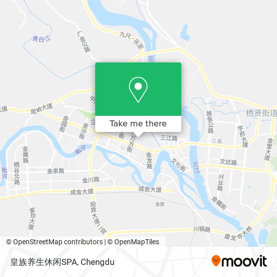皇族养生休闲SPA map