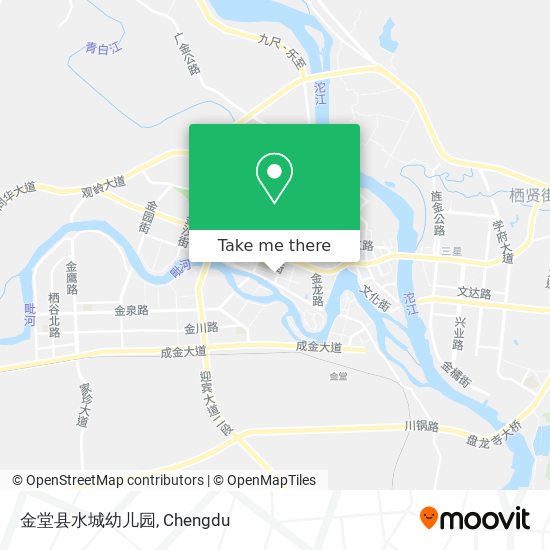 金堂县水城幼儿园 map