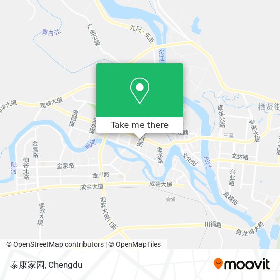 泰康家园 map