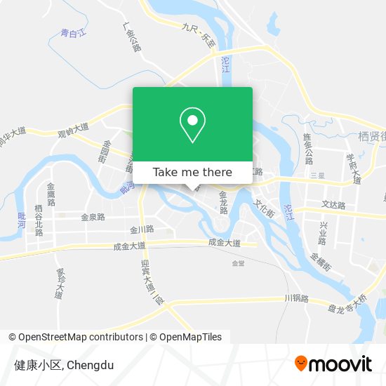 健康小区 map
