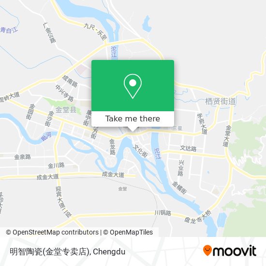 明智陶瓷(金堂专卖店) map