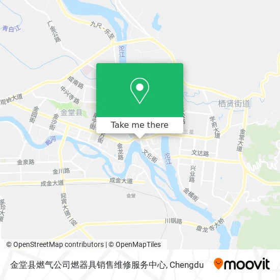 金堂县燃气公司燃器具销售维修服务中心 map