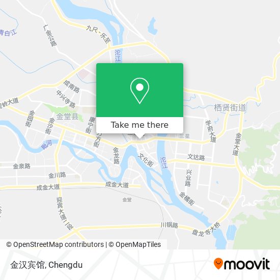 金汉宾馆 map