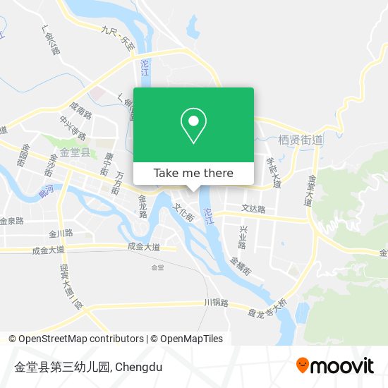 金堂县第三幼儿园 map
