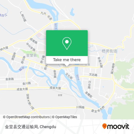 金堂县交通运输局 map