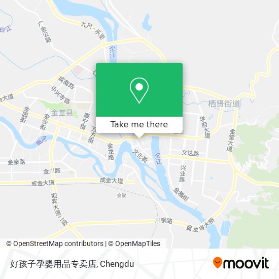 好孩子孕婴用品专卖店 map