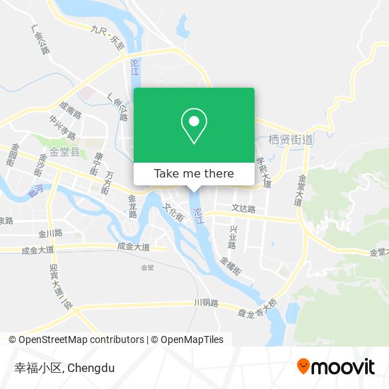幸福小区 map