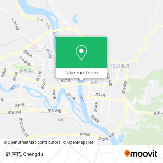 静庐苑 map