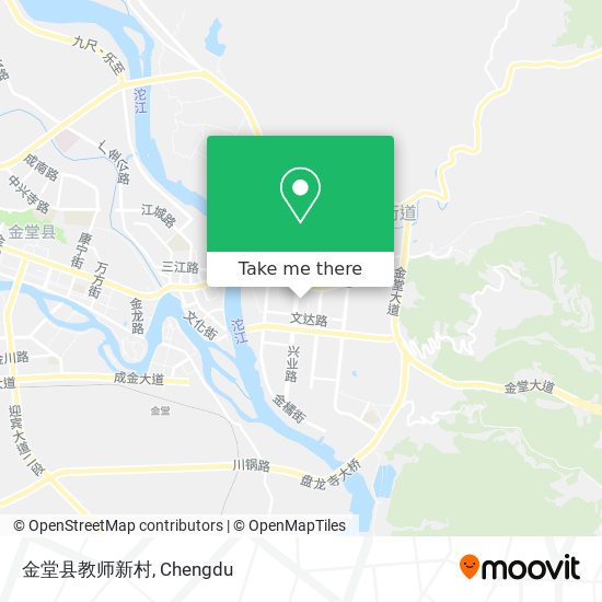 金堂县教师新村 map