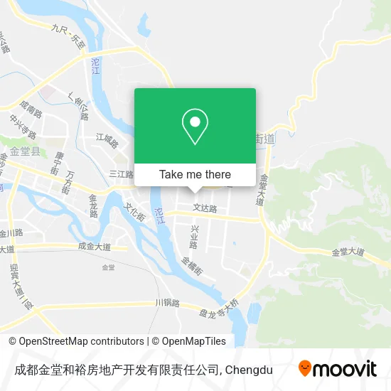 成都金堂和裕房地产开发有限责任公司 map