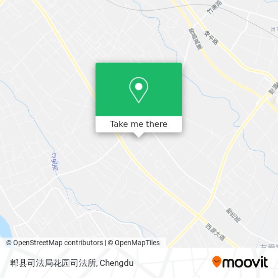 郫县司法局花园司法所 map