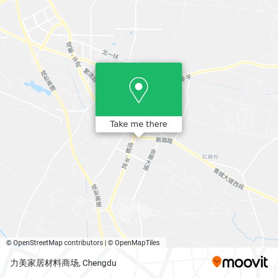 力美家居材料商场 map