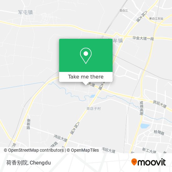 荷香别院 map