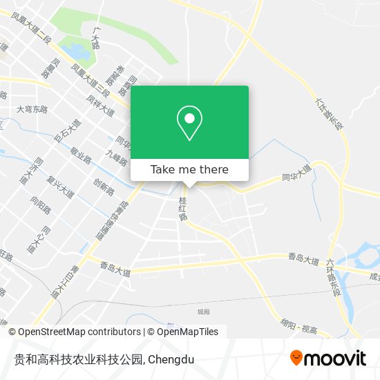 贵和高科技农业科技公园 map
