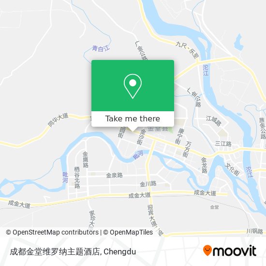 成都金堂维罗纳主题酒店 map