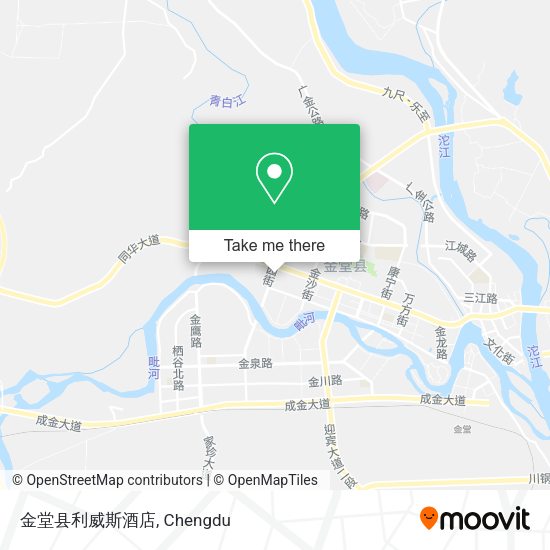 金堂县利威斯酒店 map