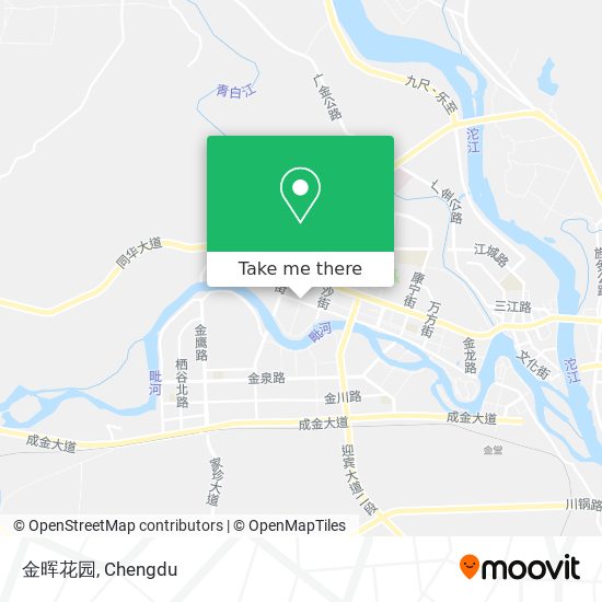 金晖花园 map