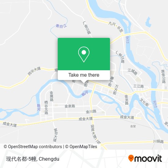 现代名都-5幢 map