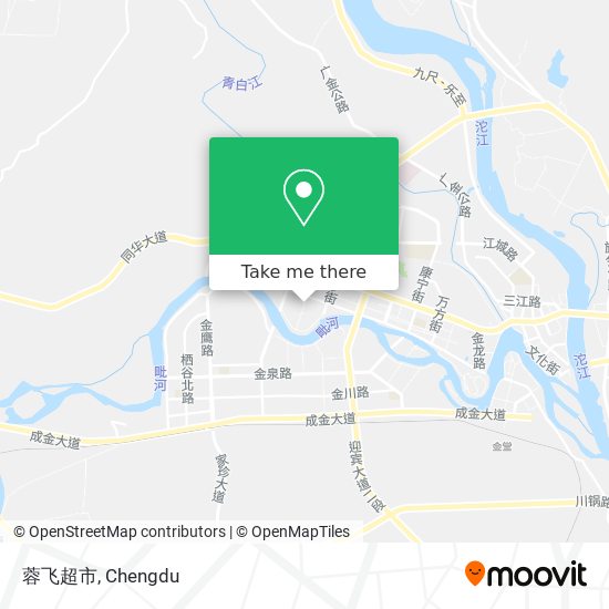 蓉飞超市 map