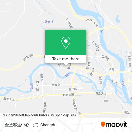 金堂客运中心-北门 map