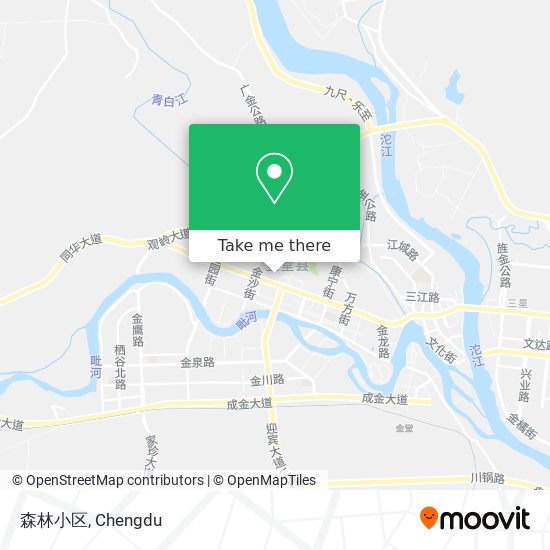 森林小区 map