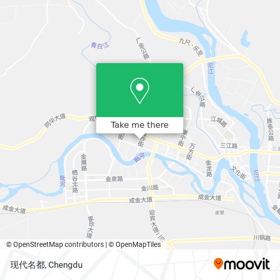 现代名都 map
