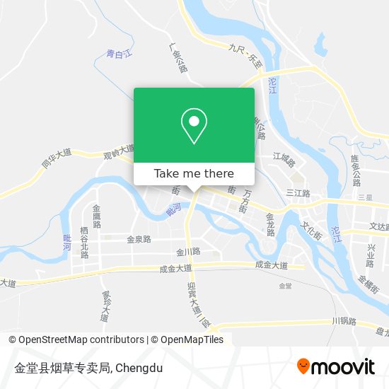 金堂县烟草专卖局 map